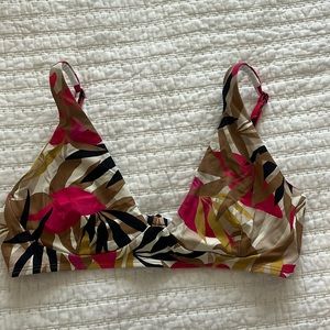 Billabong multicolor bikini top